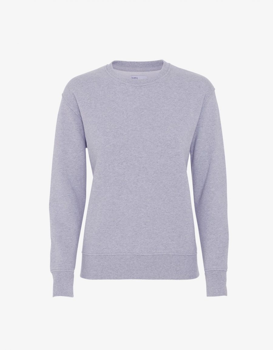 Download Classic Organic Crew Sweatshirt-Heather Grey - Canopy