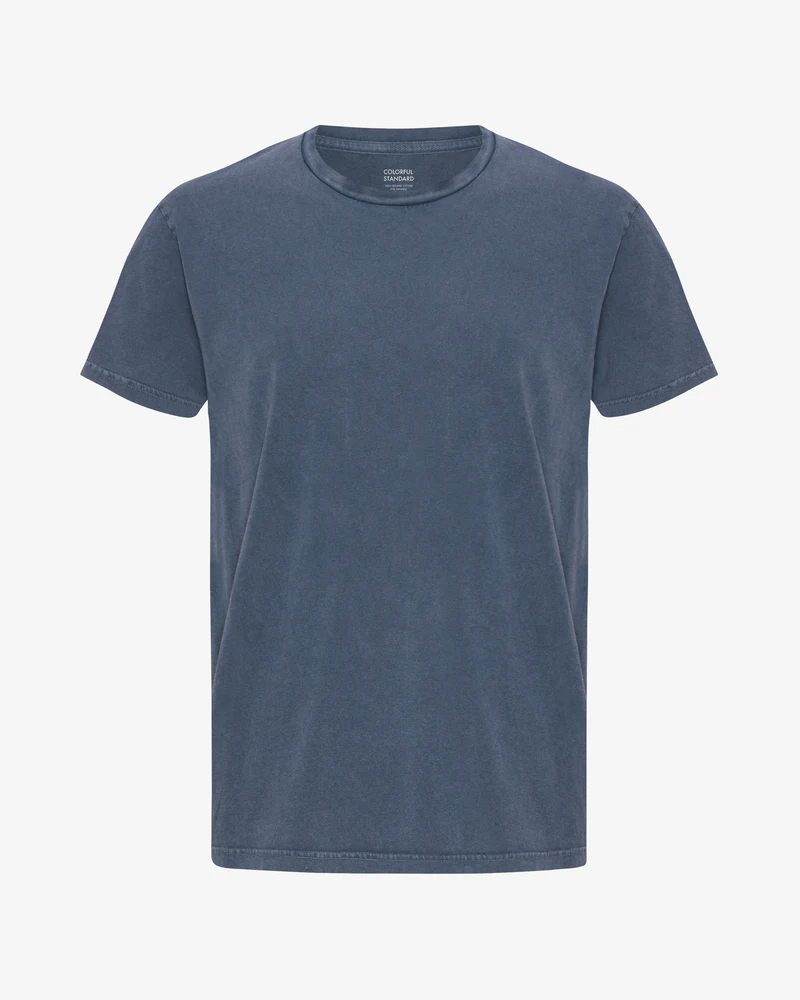 classic organic tee neptune blue 1